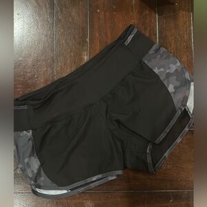 Black and Camo 5 Star Shorts